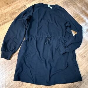 Zella Black Long Sleeve Dress